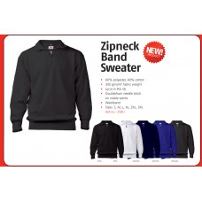 Zipneck Sweater Uniwear Lux